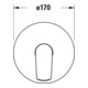 Duravit No. 1 Fertigmontageset UP-Einhebel-Brausemischer, 1 Verbr., chr