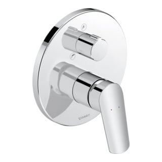 Duravit No. 1 Fertigmontageset UP-WA.-EHM, m Umst-V, 2 Verbr., chr