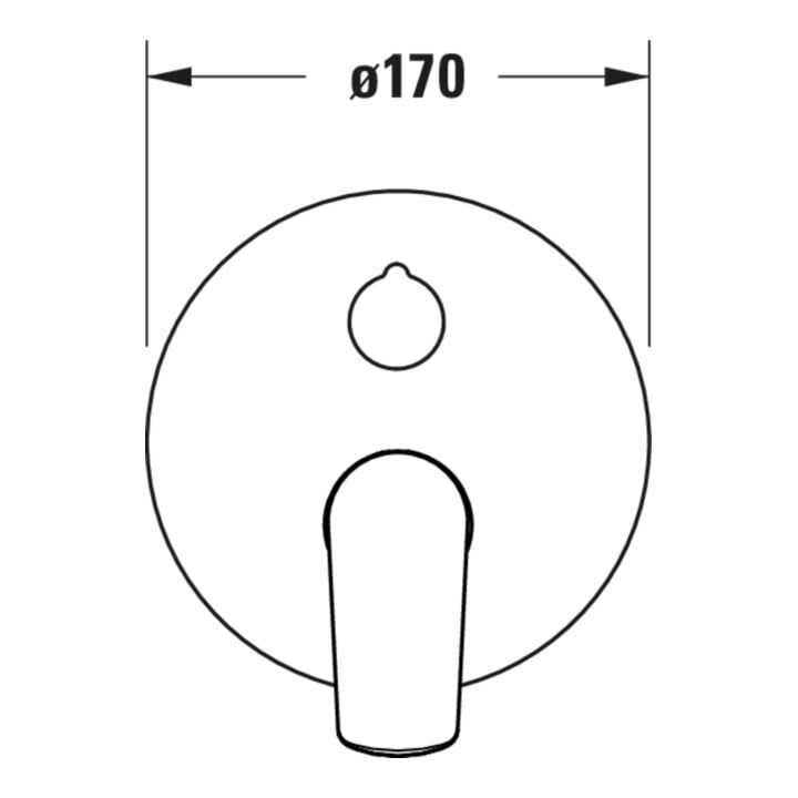 Duravit No. 1 Fertigmontageset UP-WA.-EHM, m Umst-V, 2 Verbr., chr