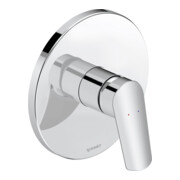 Duravit No. 1 Kit de montage complet Mitigeur douche encastré 1 voie, chromé