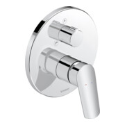 Duravit No. 1 Kit de montage prêt à l'emploi UP-WA.-EHM, 2 voies, combinaison sécurité, chromé
