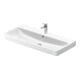 Duravit No. 1 Meuble lavabo 100x46 cm, avec trop-plein, tablette mitigeur, blanc-1