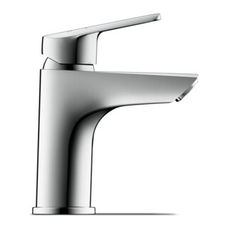 Duravit No. 1 Mitigeur lavabo mono-commandé S sans vidage, bec 100 mm, chromé