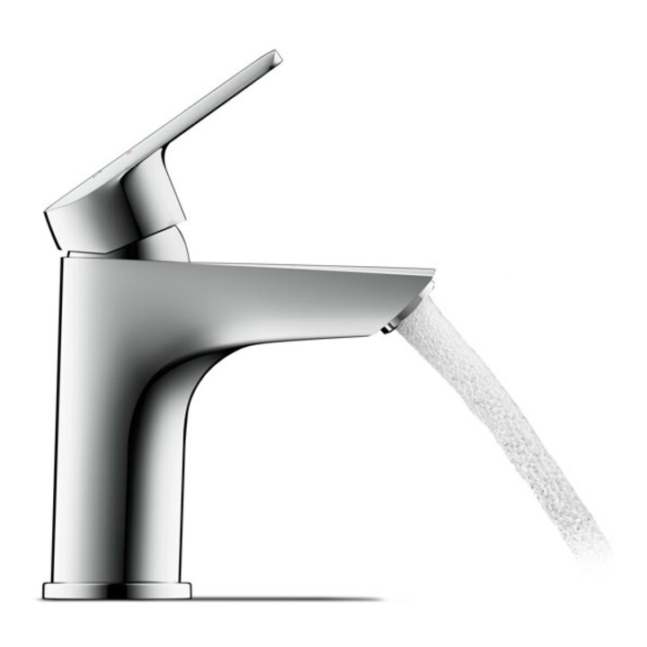 Duravit No. 1 Mitigeur lavabo mono-commandé S sans vidage, bec 100 mm, chromé