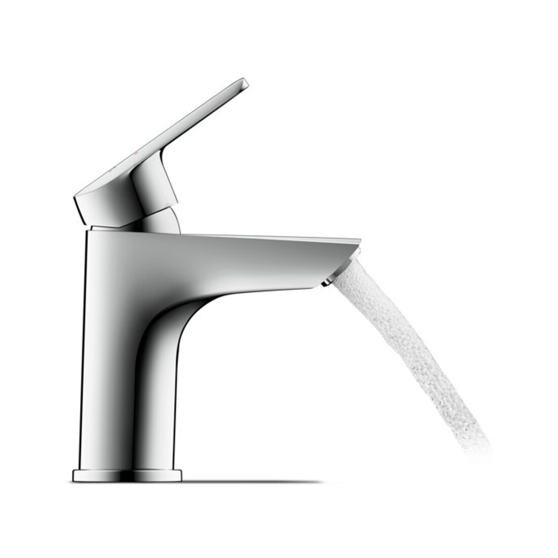 Duravit No. 1 Mitigeur lavabo mono-commandé S sans vidage, bec 100 mm, chromé