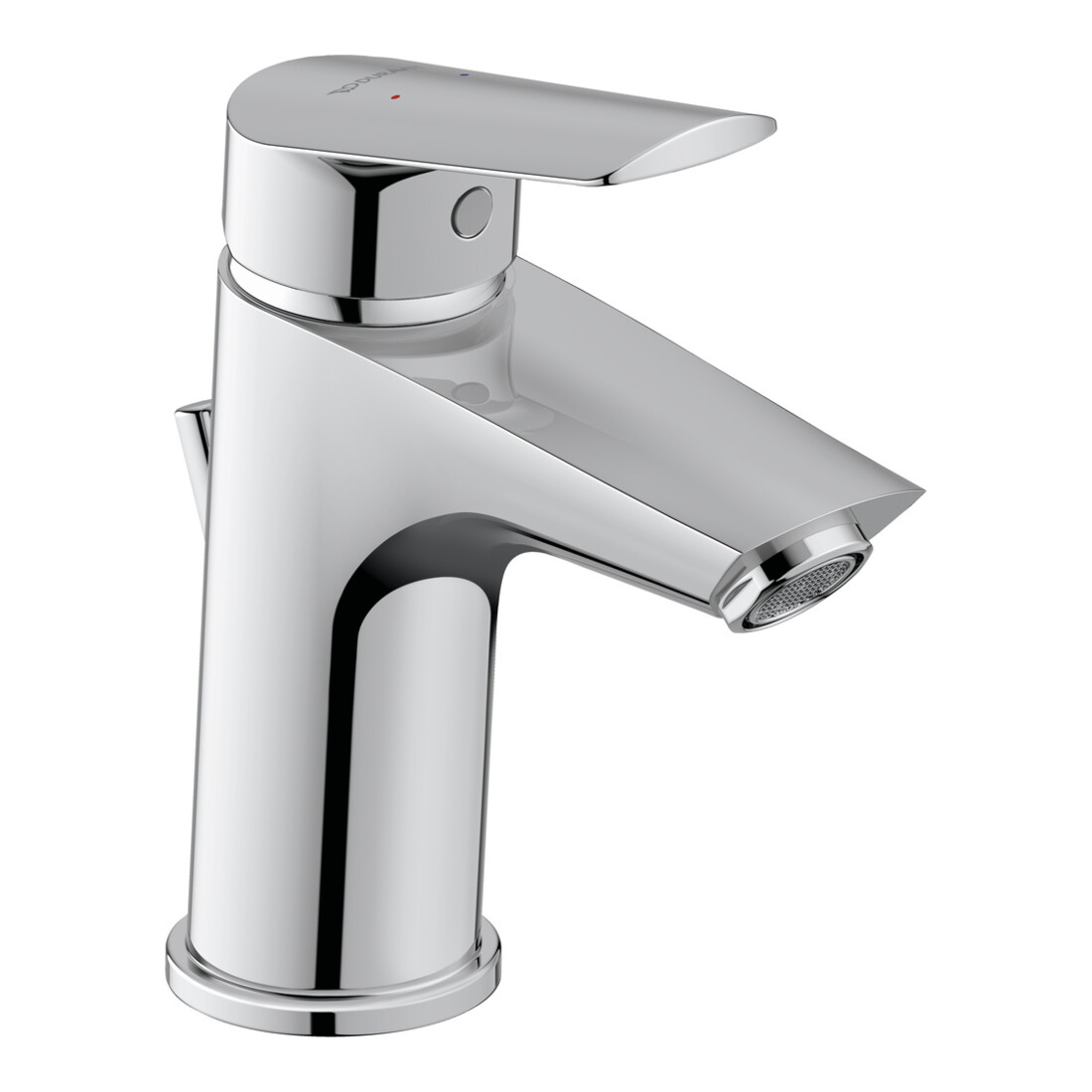 Duravit No. 1 Waschtisch-Einhebelmischer S m Zugst.-Ablaufgarn., Ausl. 100mm, chrom