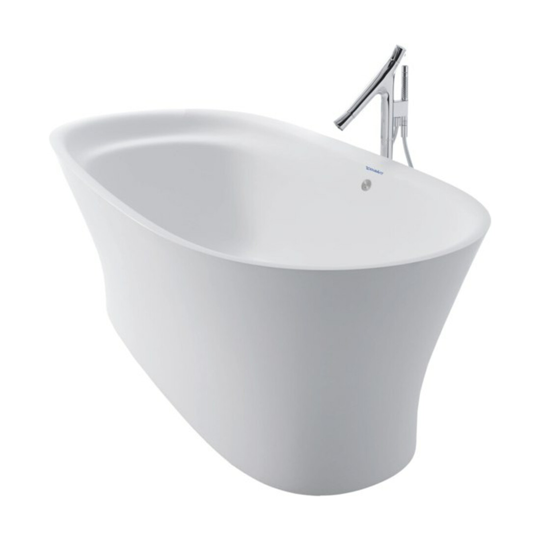 Duravit Oval-Badewanne Cape Cod 185,5x88,5x48,5cm, freist., 2 RS, weiß