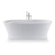 Duravit Oval-Badewanne Cape Cod 185,5x88,5x48,5cm, freist., 2 RS, weiß-4