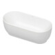 Duravit Oval-Badewanne Luv 180x85x46cm, frei., 2 RS, matt-weiß-4