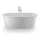 Duravit Oval-Badewanne White Tulip 160x80x48cm, frei., 2 RS, weiß-5