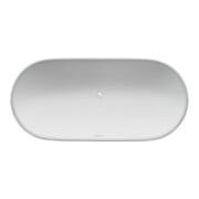 Duravit Oval-Baignoire Luv 160x75x46 cm, autoportante, 2 poignées, blanc mat-3