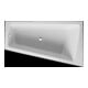 Duravit Paiova baignoire balnéo 170x100 cm, Air-Sys, EB-Vers, 1 RS R, blanc-2