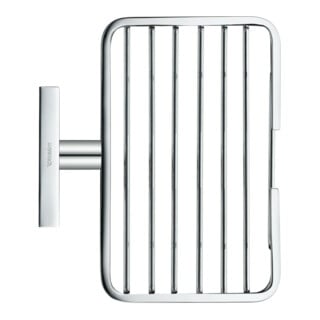 Duravit Panier à savon Karree 14x12 cm, chromé