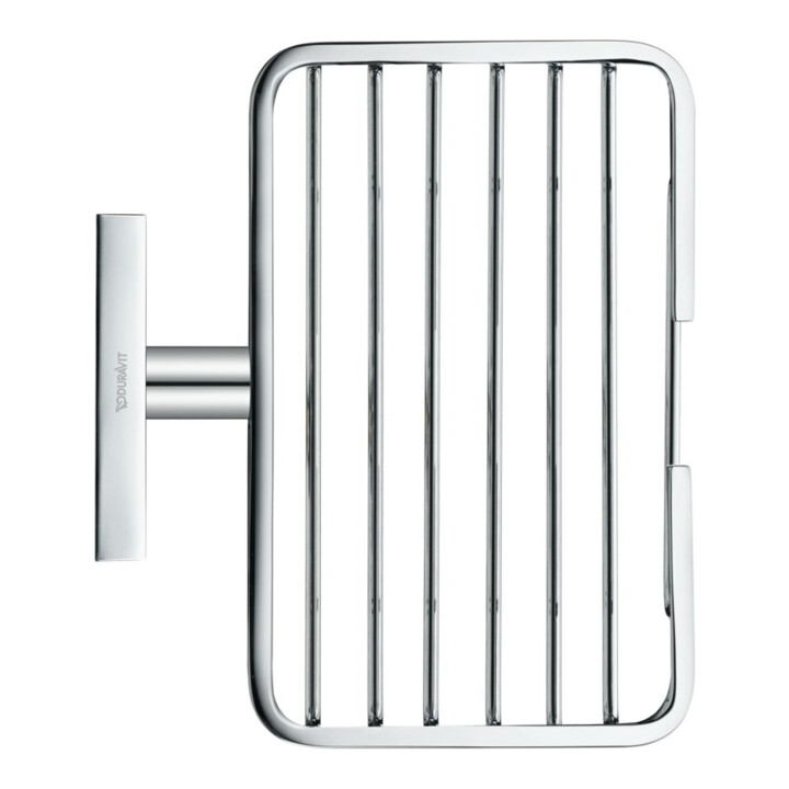 Duravit Panier à savon Karree 14x12 cm, chromé