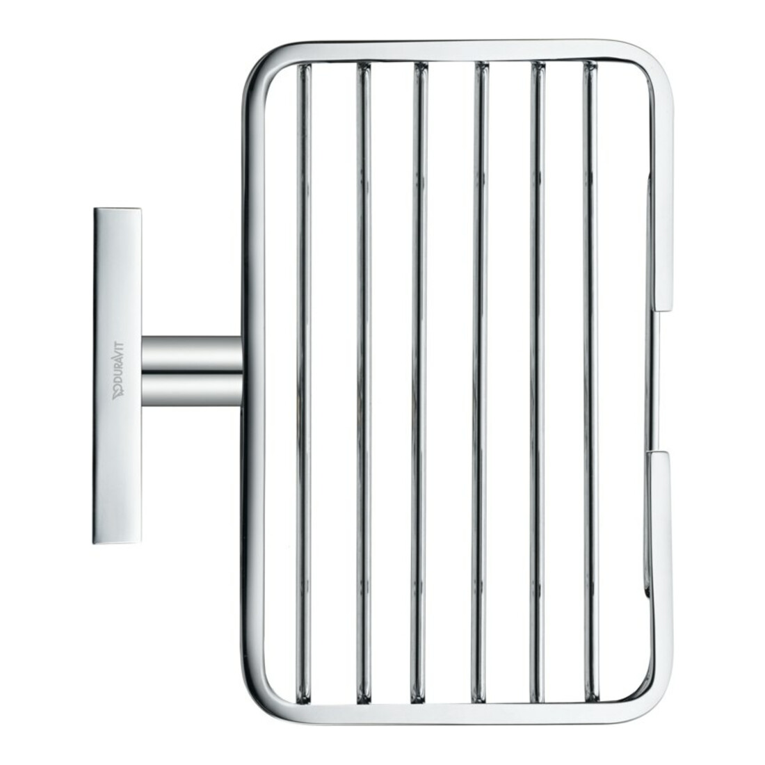 Duravit Panier à savon Karree 14x12 cm, chromé