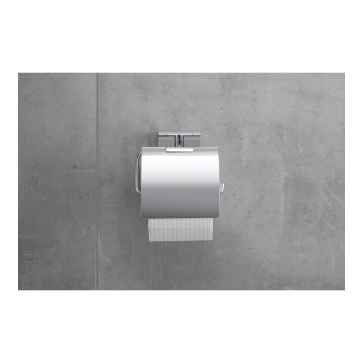Duravit Papierhalter Karree 13,8x8,9cm, chrom