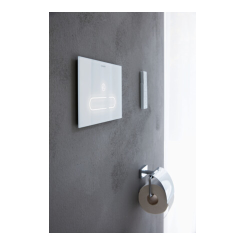 Duravit Papierhalter Karree 13,8x8,9cm, chrom