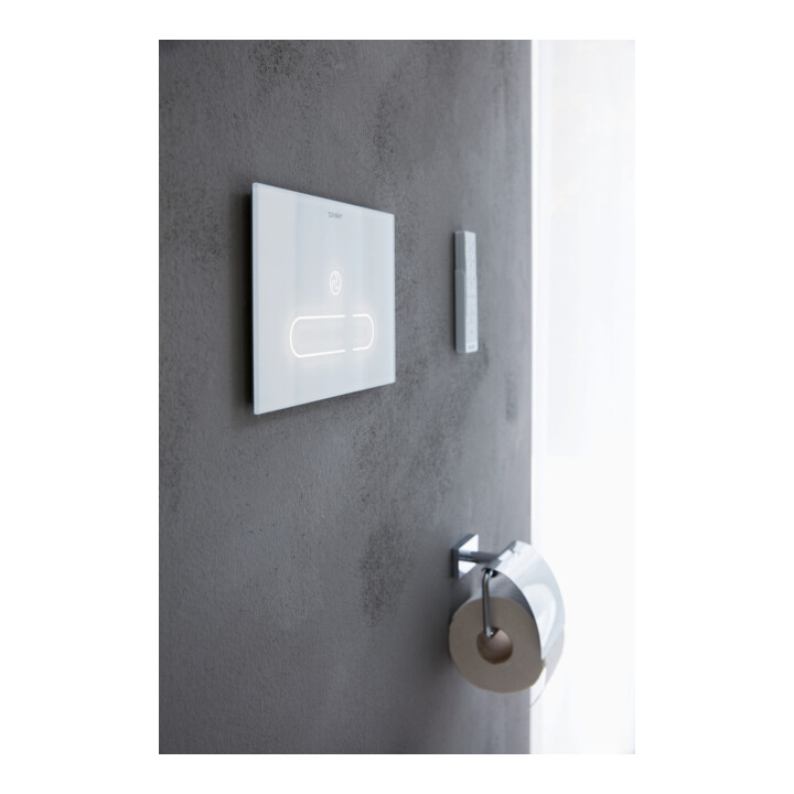 Duravit Papierhalter Karree 13,8x8,9cm, chrom