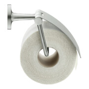 Duravit Papierrollenhalter Starck T 12,5x8,3cm, m Deck, Edelstahl gebürstet-5