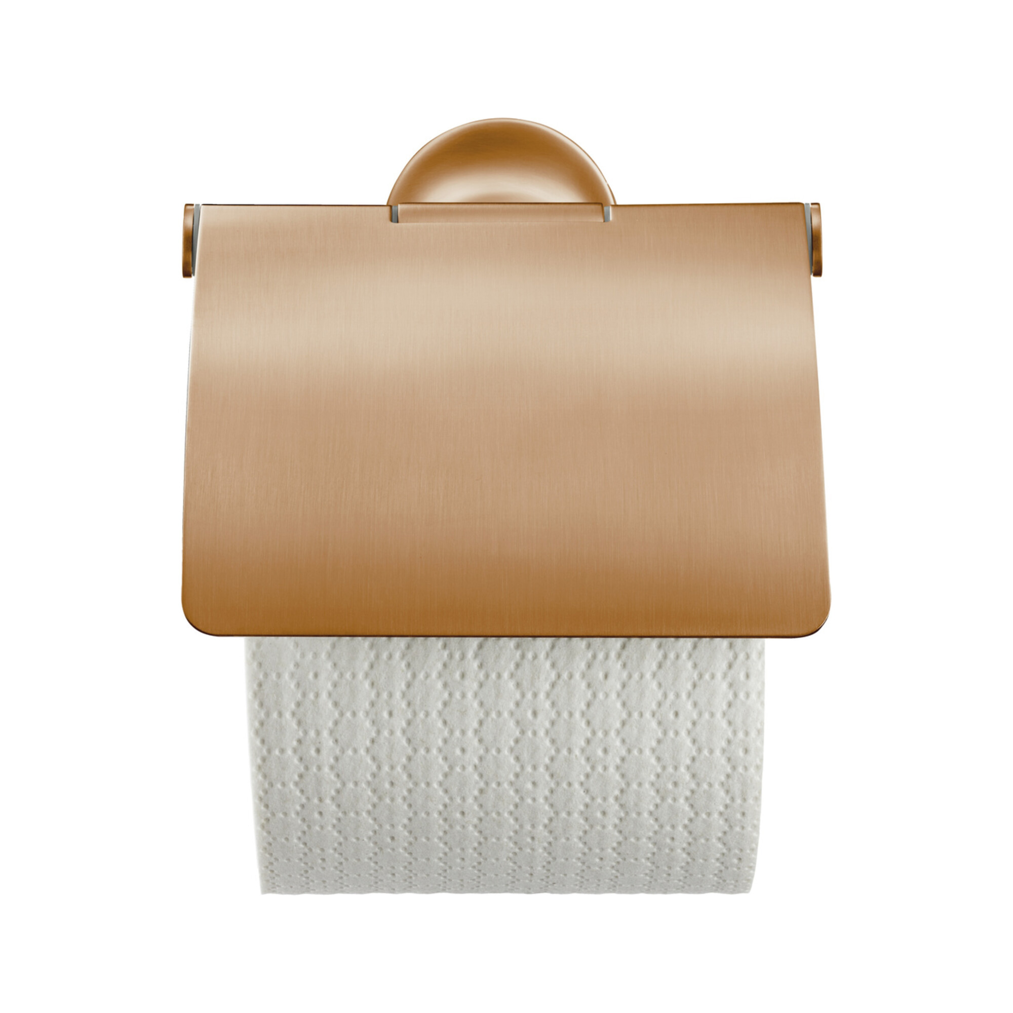 Duravit Papierrollenhalter Starck T 12,5x8,3cm, mit Deckel, Bronze gebürstet