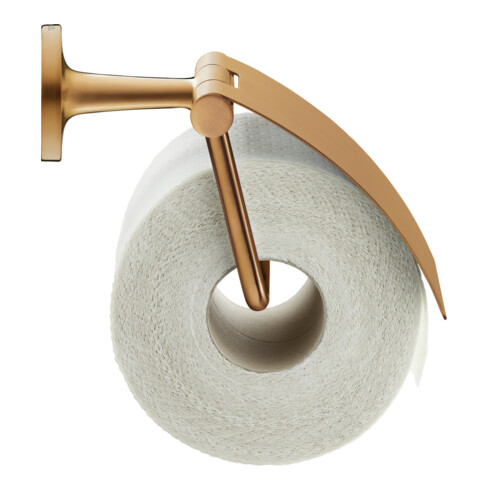 Duravit Papierrollenhalter Starck T 12,5x8,3cm, mit Deckel, Bronze gebürstet