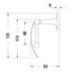 Duravit Papierrollenhalter Starck T 12,5x8,3cm, mit Deckel, Bronze gebürstet