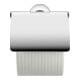 Duravit Papierrollenhalter Starck T 12,5x8,3cm, mit Deckel, chrom-1