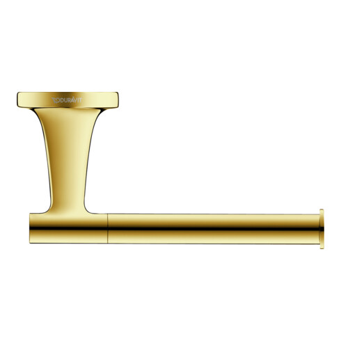 Duravit Papierrollenhalter Starck T 15,2x7,6cm, seitlich, Gold poliert