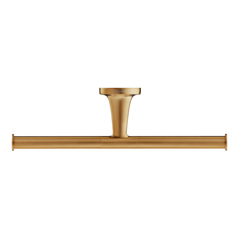 Duravit Papierrollenhalter Starck T 25,5x7,6cm, doppelt, Bronze gebürstet
