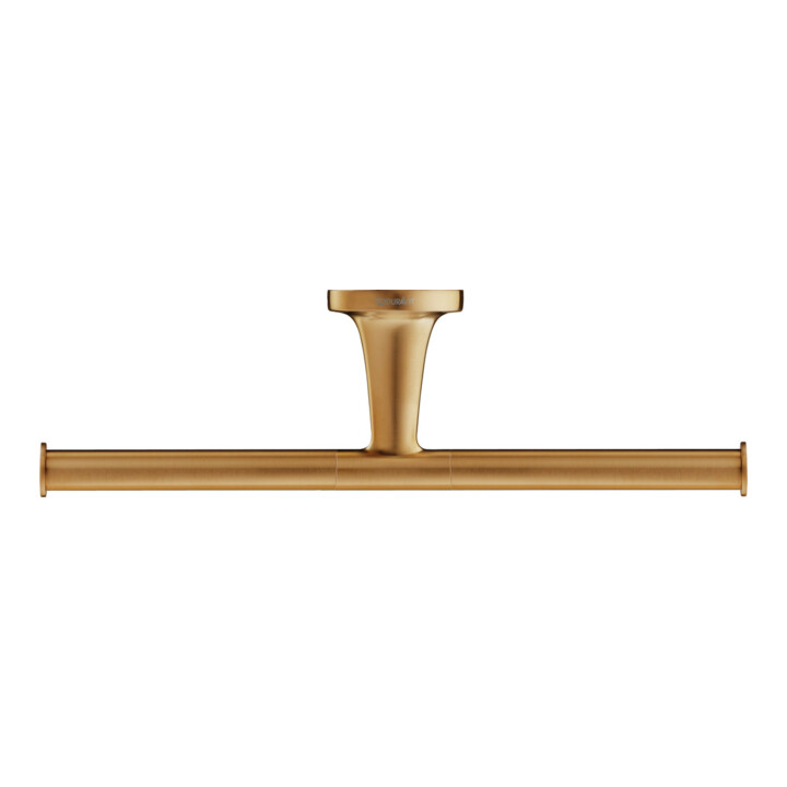 Duravit Papierrollenhalter Starck T 25,5x7,6cm, doppelt, Bronze gebürstet