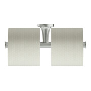 Duravit Papierrollenhalter Starck T 25,5x7,6cm, doppelt, Edelstahl gebürstet