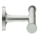 Duravit Papierrollenhalter Starck T 25,5x7,6cm, doppelt, Edelstahl gebürstet-2