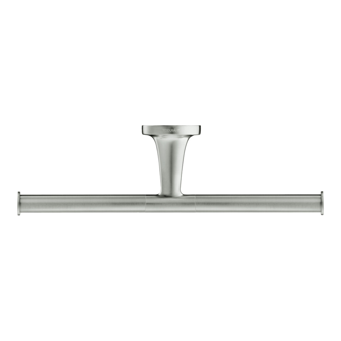 Duravit Papierrollenhalter Starck T 25,5x7,6cm, doppelt, Edelstahl gebürstet