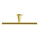 Duravit Papierrollenhalter Starck T 25,5x7,6cm, doppelt, Gold poliert
