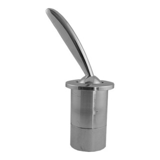 Duravit Philippe Starck Pièce de rechange bouton-poussoir, pour réservoir, chrome