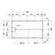 Duravit Pied 160x90 cm, réglable en hauteur de 8 à 10 cm-4