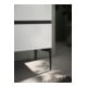 Duravit Pied de socle Sivida 2 pces, au sol, pour meuble sous-lavabo, noir