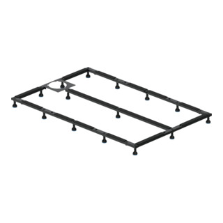 Duravit Pied de support 100x90 cm, hauteur réglable 8-10 cm