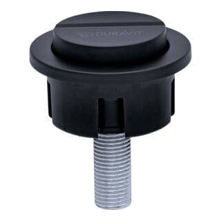 Duravit Plaque de commande 13,5x11,5 cm, pour SPK Dua FL, noir mat, de rechange