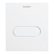 Duravit Plaque de commande A1 DuraSystem 13,1x15 cm, plastique, blanc, pour urinoir