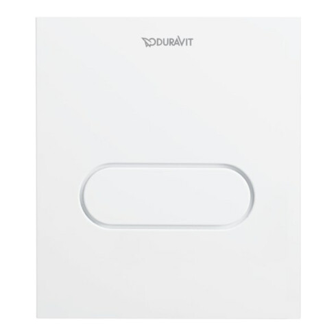 Duravit Plaque de commande A1 DuraSystem 13,1x15 cm, plastique, blanc, pour urinoir