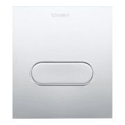 Duravit Plaque de commande A1 DuraSystem 13,1x15 cm, plastique, chromé brillant, pour urinoir