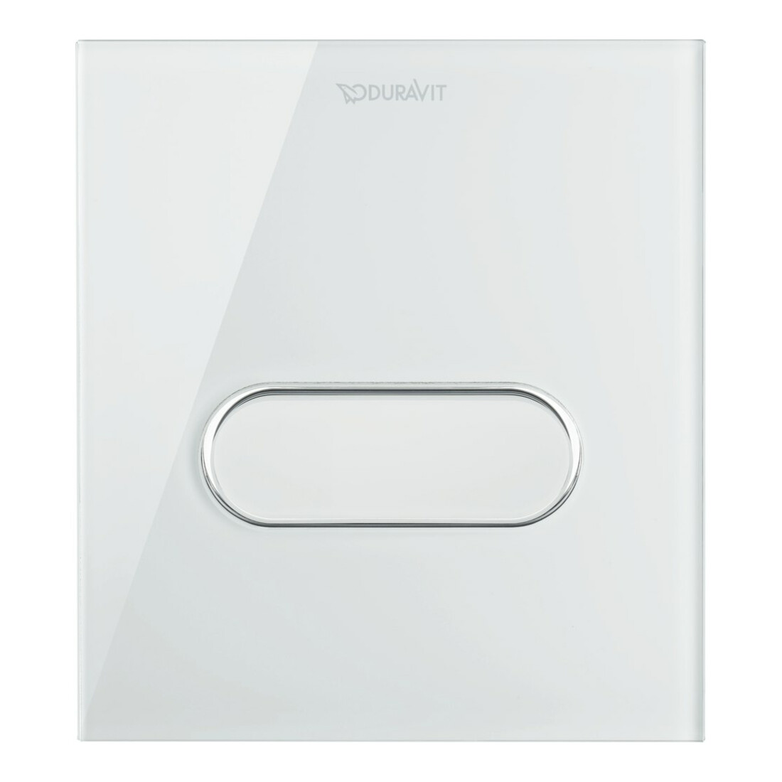 Duravit Plaque de commande A1 DuraSystem 14,1x15,7mm, verre, blanc, pour urinoir