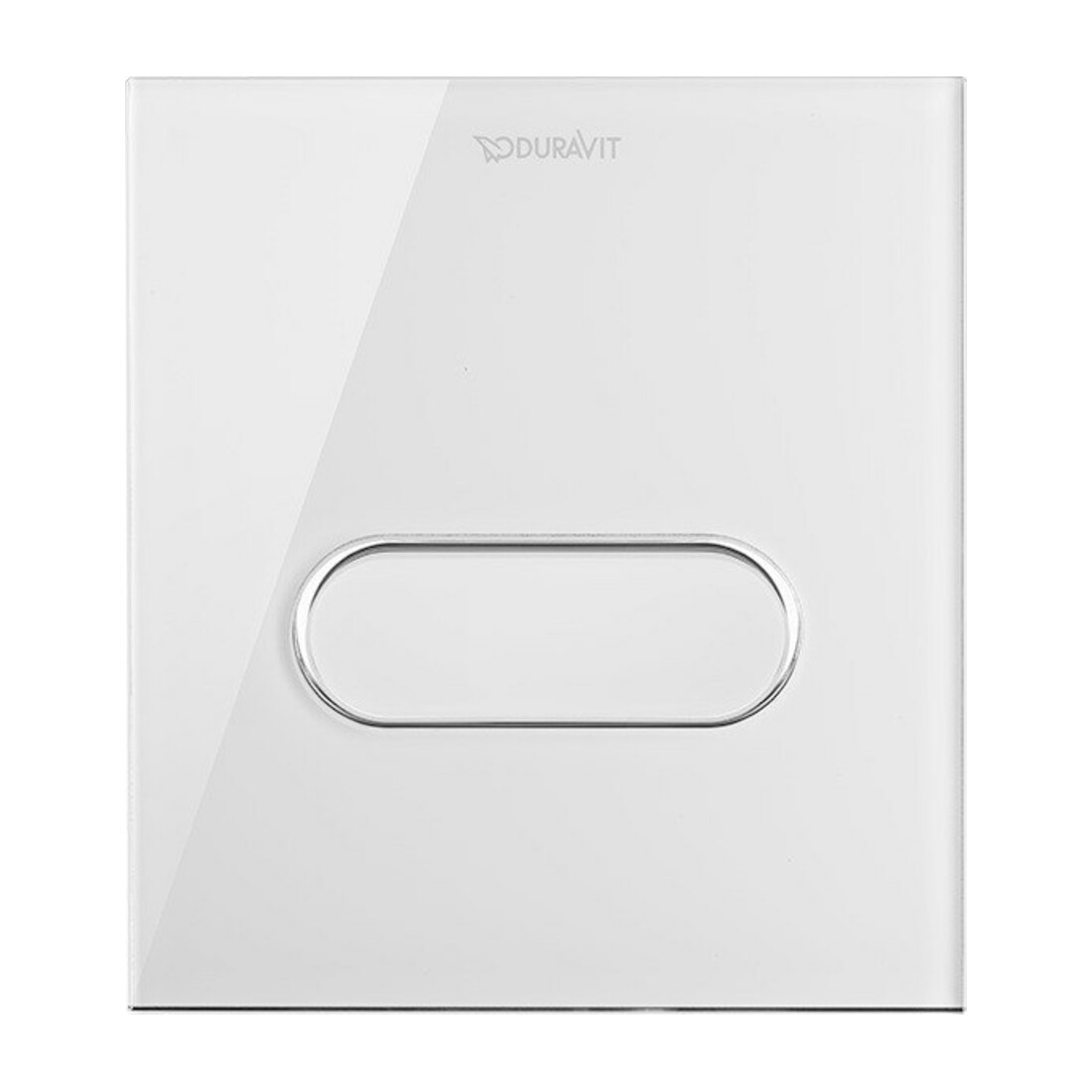 Duravit Plaque de commande A1 DuraSystem 14,1x15,7mm, verre, blanc, pour urinoir