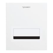 Duravit Plaque de commande A2 DuraSystem 13x15cm, batt., pour urinoir, zinc moulé, blanc-2