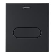 Duravit Plaque de commande DuraSystem 13,1x15cm, méc., pour Uri. A1, noir mat
