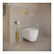 Duravit Plaque de commande DuraSystem 21,7x10cm, méc., pour WC A1, or poli-4