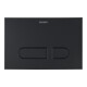 Duravit Plaque de commande DuraSystem 21,7x14,7 cm, méc., pour WC A1, noir mat-1