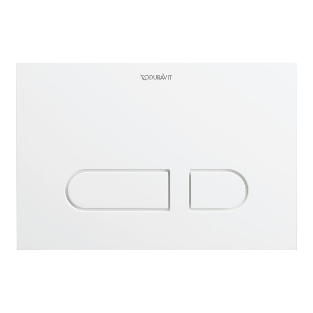 Duravit Plaque de commande DuraSystem 21,7x14,7 cm, plastique blanc, pour WC