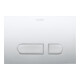 Duravit Plaque de commande DuraSystem 21,7x14,7 cm, plastique chromé brillant, pour WC-4